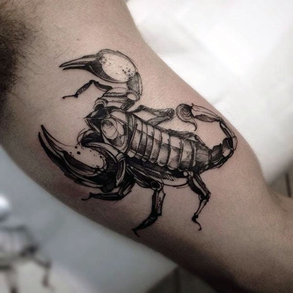tatuaje escorpion 143