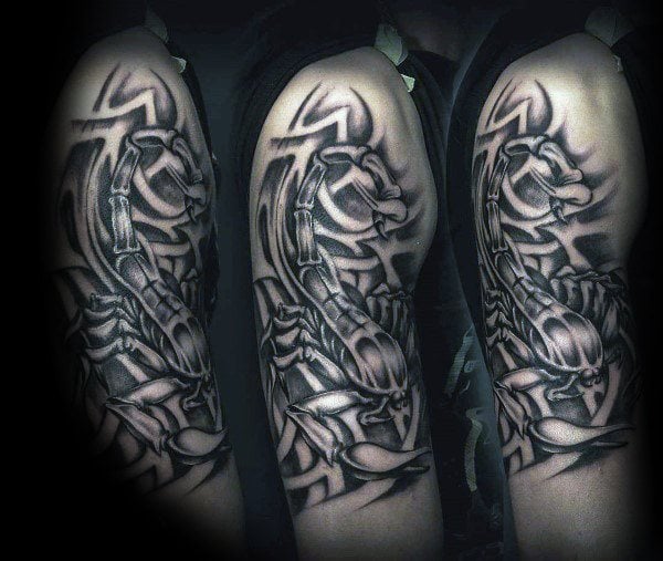 tatuaje escorpion 176