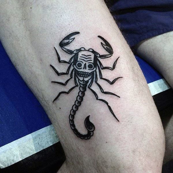 tatuaje escorpion 323
