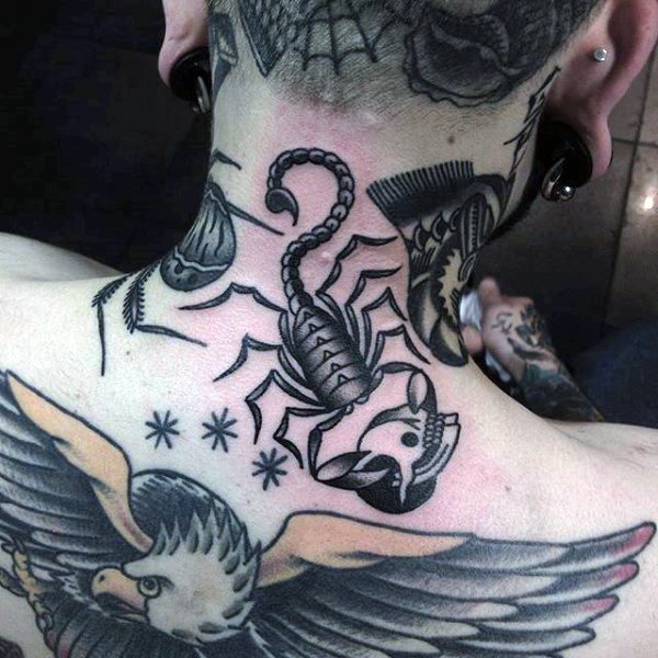 tatuaje escorpion 86