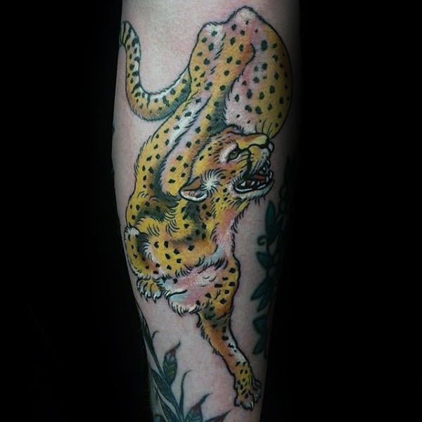 tatuaje leopardo 440