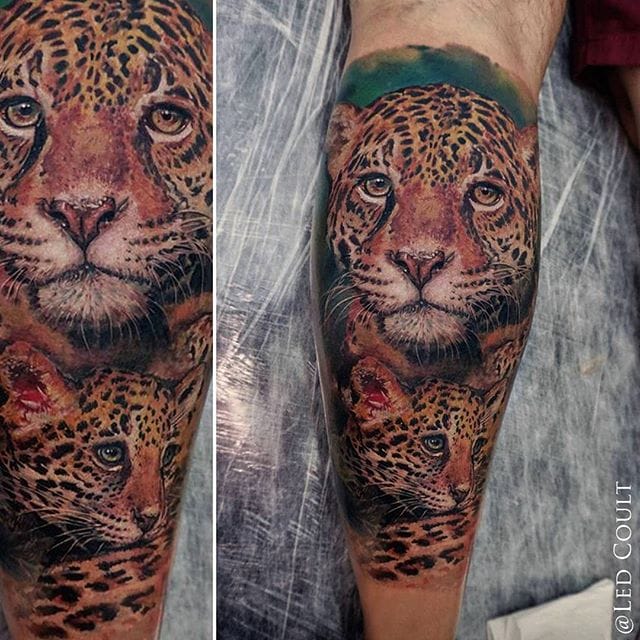 tatuaje leopardo 521