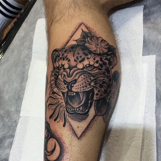 tatuaje leopardo 539