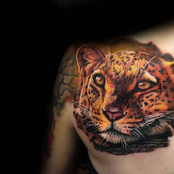 tatuaje leopardo 548