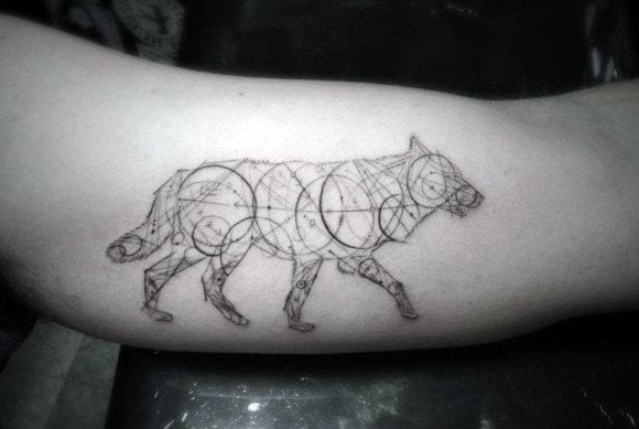tatuaje lobo 383