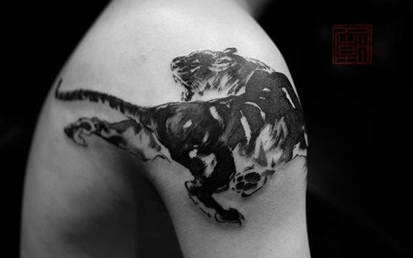 tatuaje pantera 398