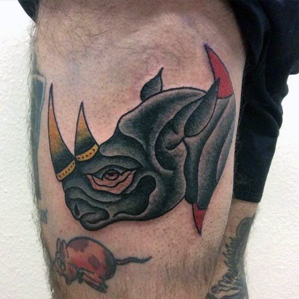 tatuaje rinoceronte 149