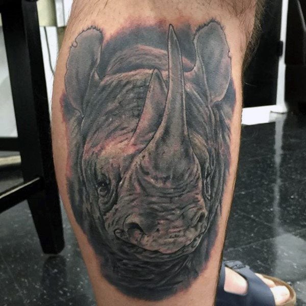 tatuaje rinoceronte 164