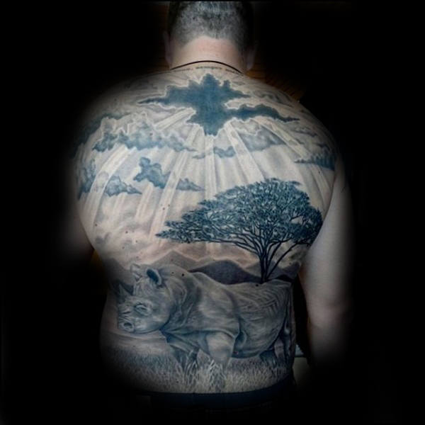 tatuaje rinoceronte 185