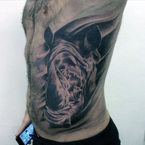tatuaje rinoceronte 209