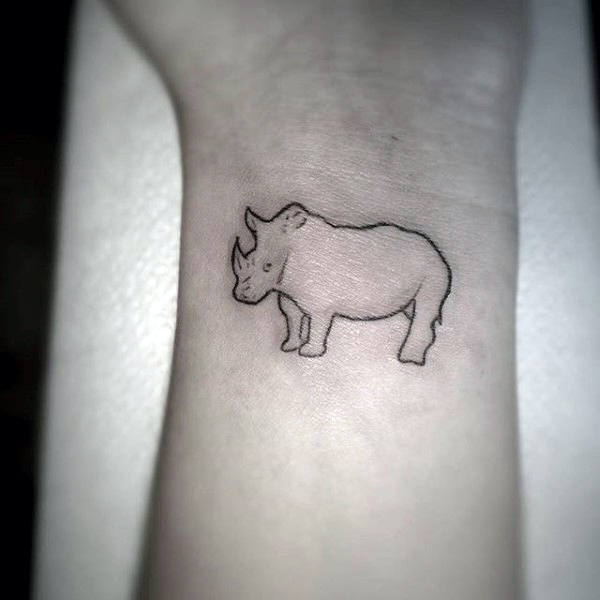 tatuaje rinoceronte 218