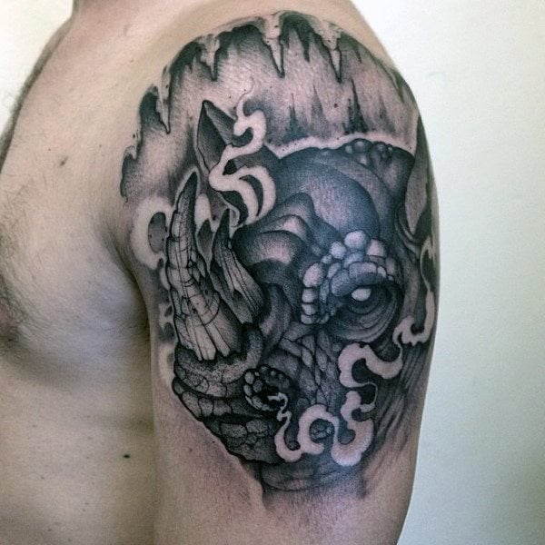 tatuaje rinoceronte 236