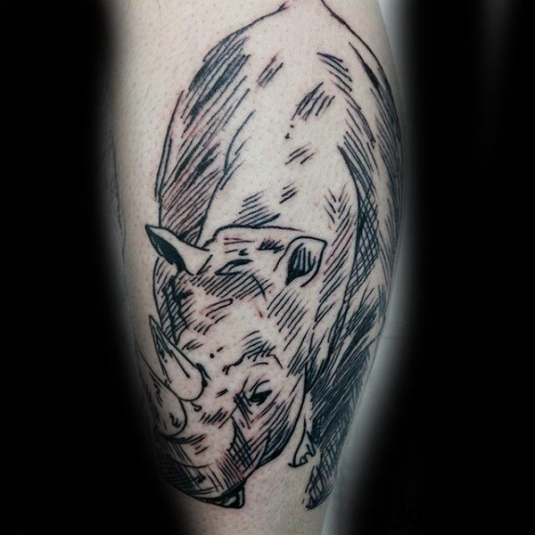 tatuaje rinoceronte 248