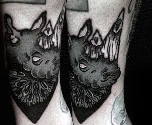 tatuaje rinoceronte 32