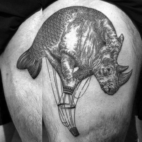 tatuaje rinoceronte 89