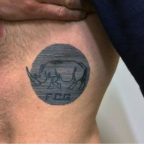 tatuaje rinoceronte 95