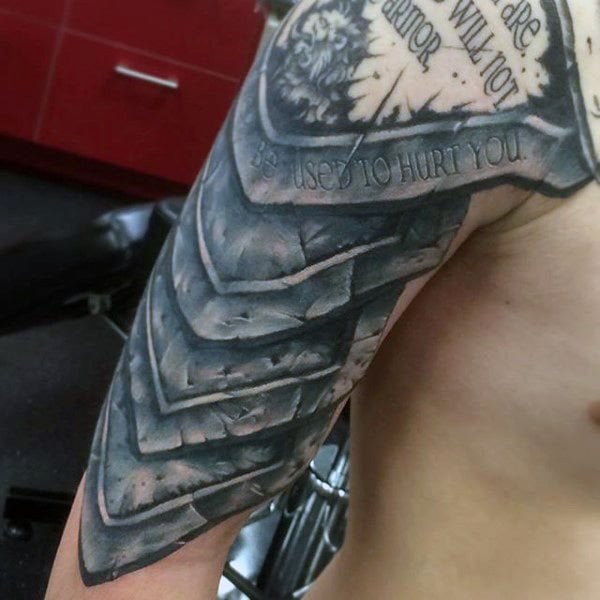 tatuaje armadura 145