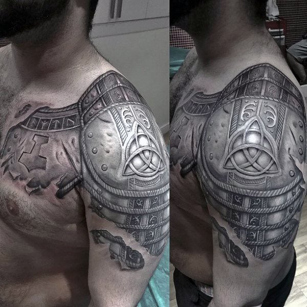 tatuaje armadura 147