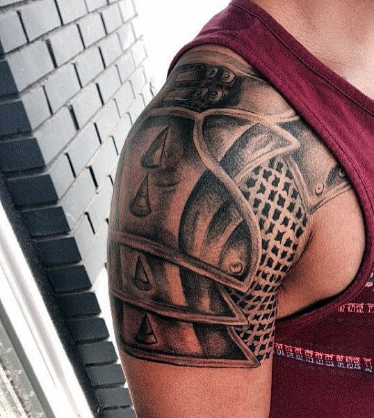 tatuaje armadura 149