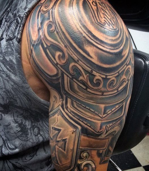 tatuaje armadura 57