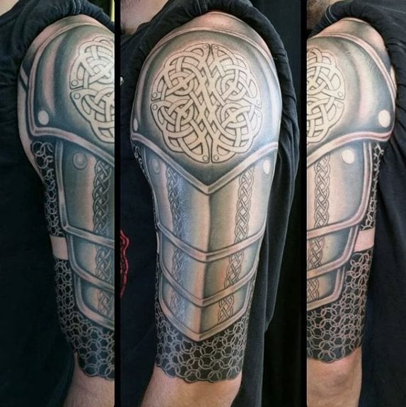 tatuaje armadura 91
