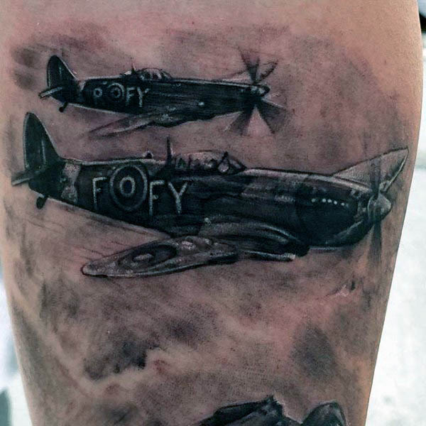 45 Tatuajes de Aviones (Con su significado)