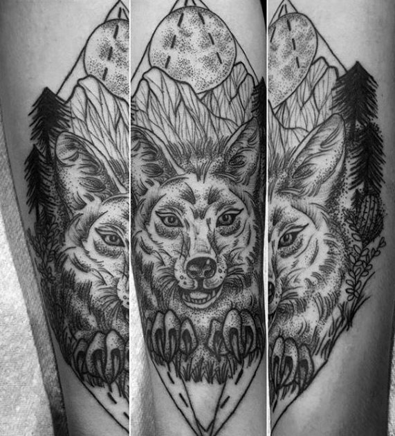tatuaje coyote 81