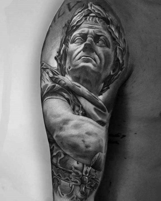 tatuaje estatua romana23