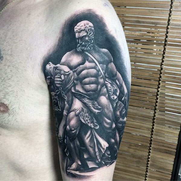 tatuaje estatua romana41
