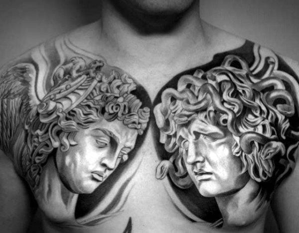 tatuaje estatua romana57