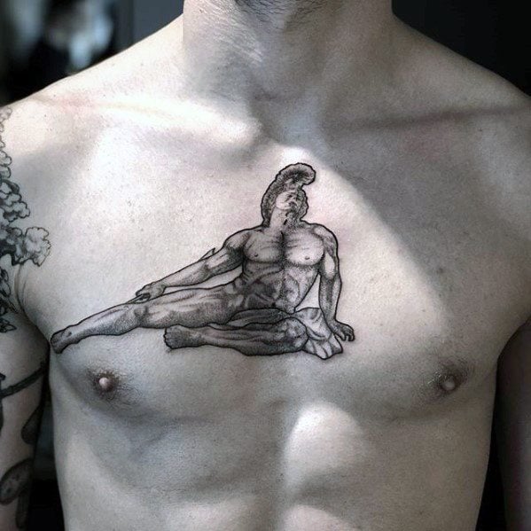 tatuaje estatua romana71