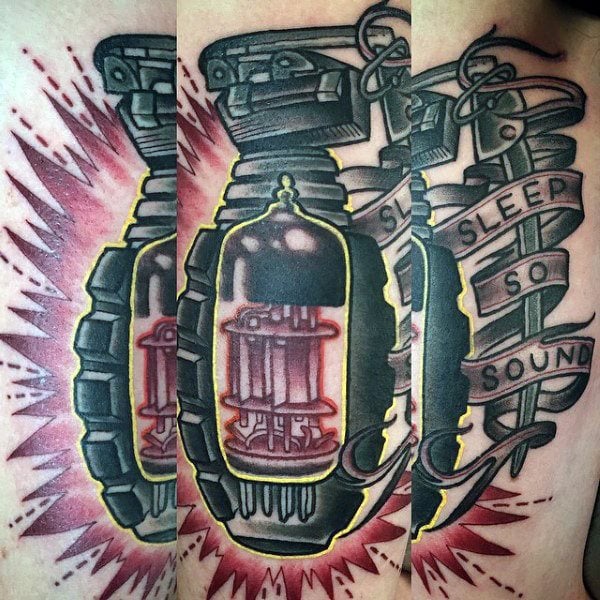 tatuaje granada 21