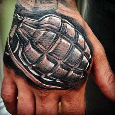 tatuaje granada 89