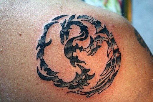 tatuaje yin yang 23