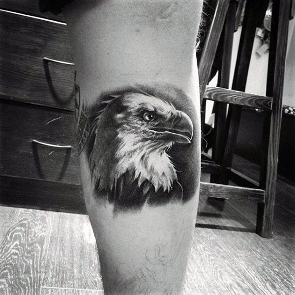 80 Tatuajes de águilas calvas o americanas (y el significado)