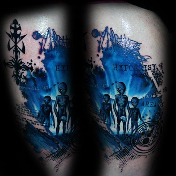 tatuaje alien 33
