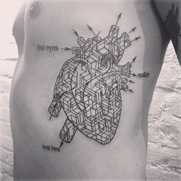 tatuaje corazon 485