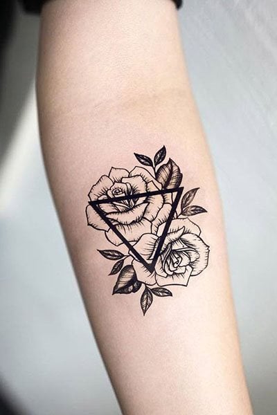 tatuaje rosa 109