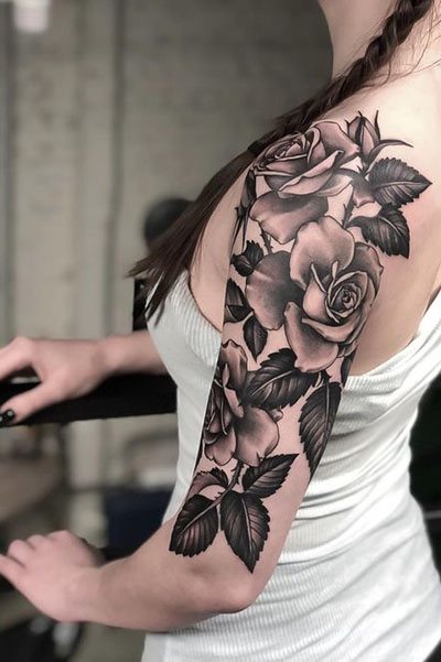 tatuaje rosa 113