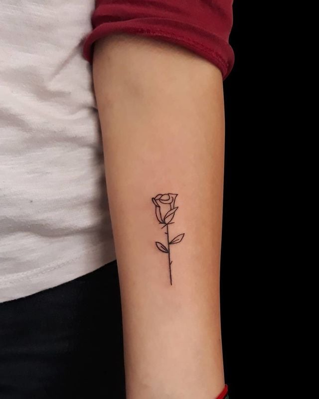 tatuaje rosa 131