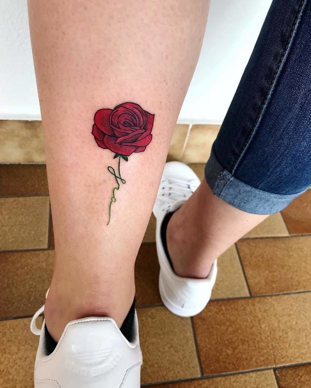tatuaje rosa 207