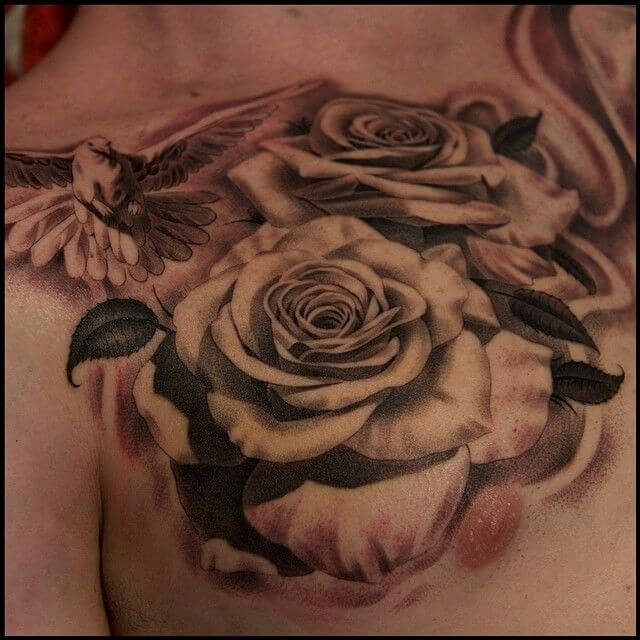 tatuaje rosa 49