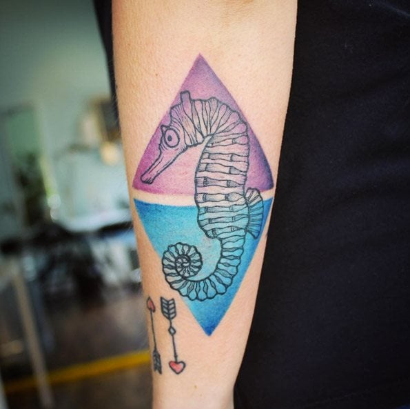 tatuaje caballito de mar 245