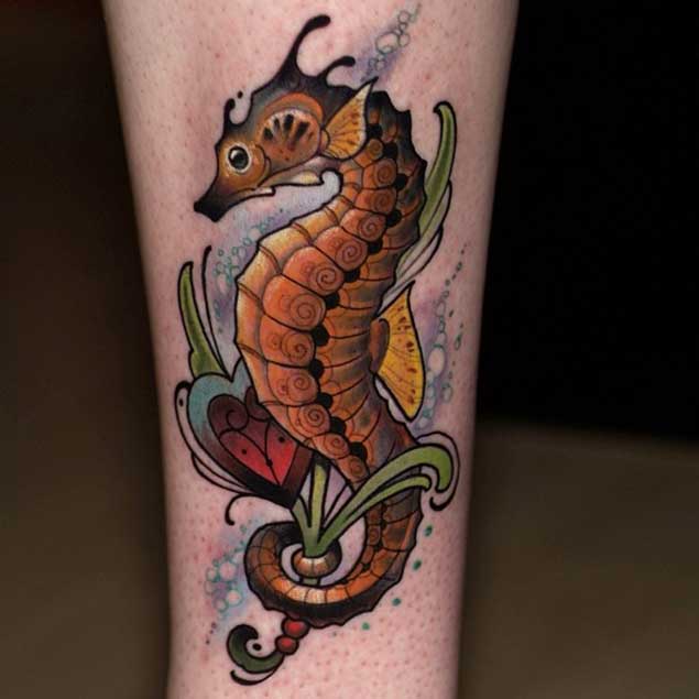 tatuaje caballito de mar 62