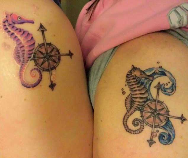 tatuaje caballito de mar 74