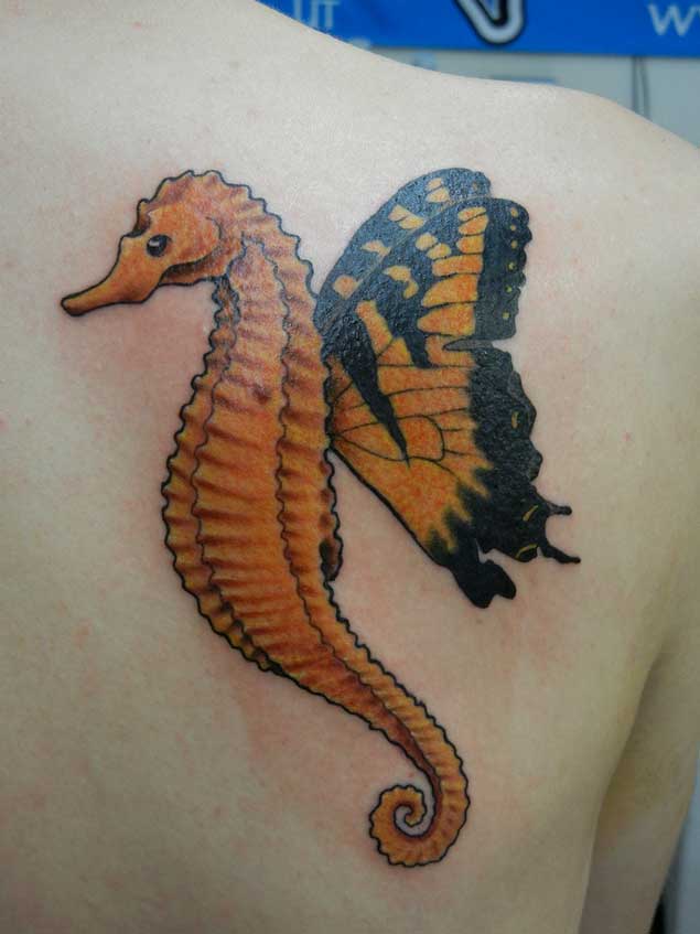 tatuaje caballito de mar 95