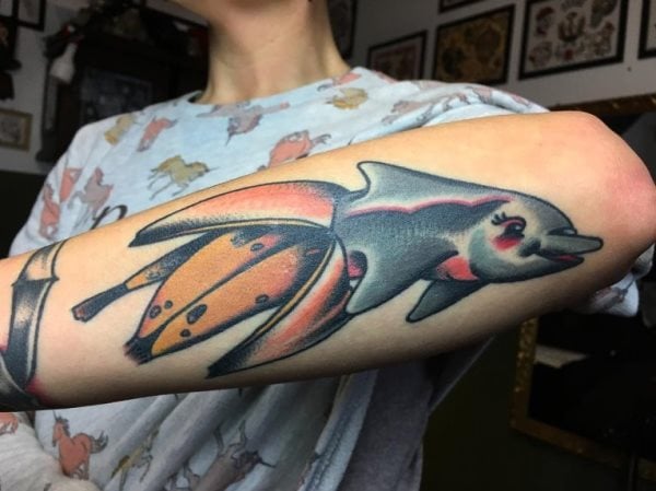 tatuaje delfin 125