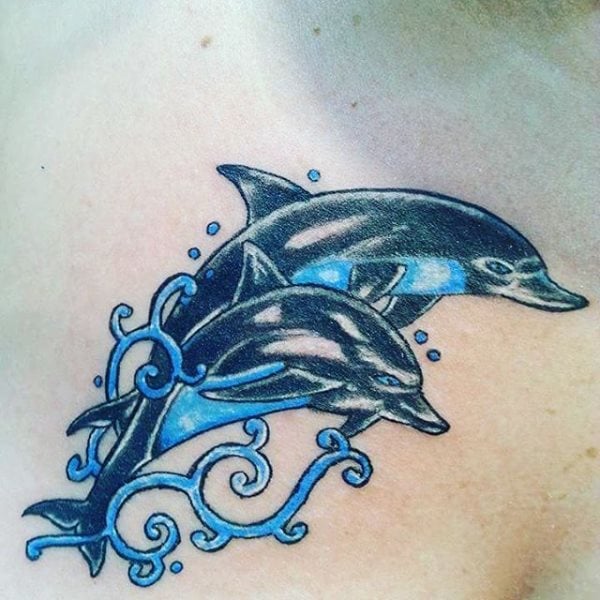 tatuaje delfin 152