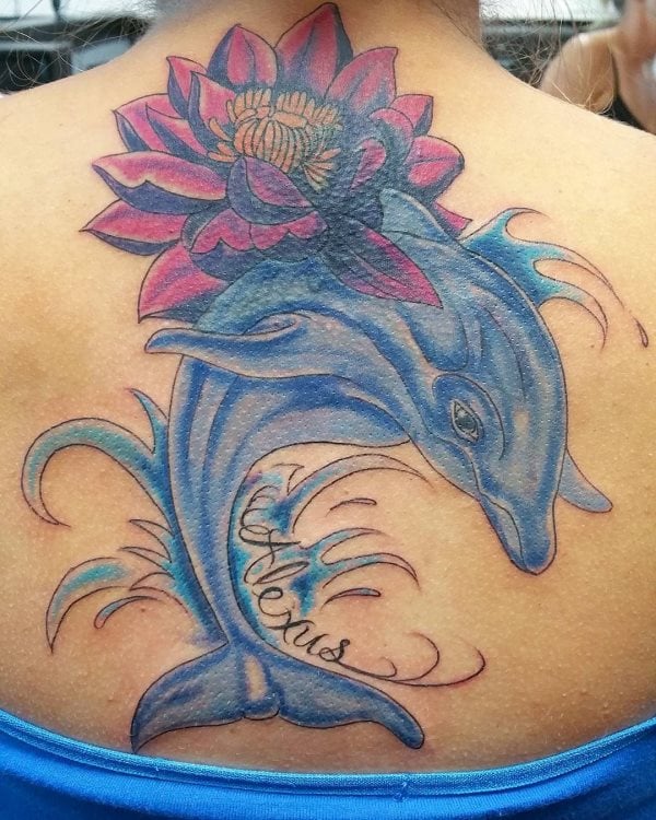 tatuaje delfin 155