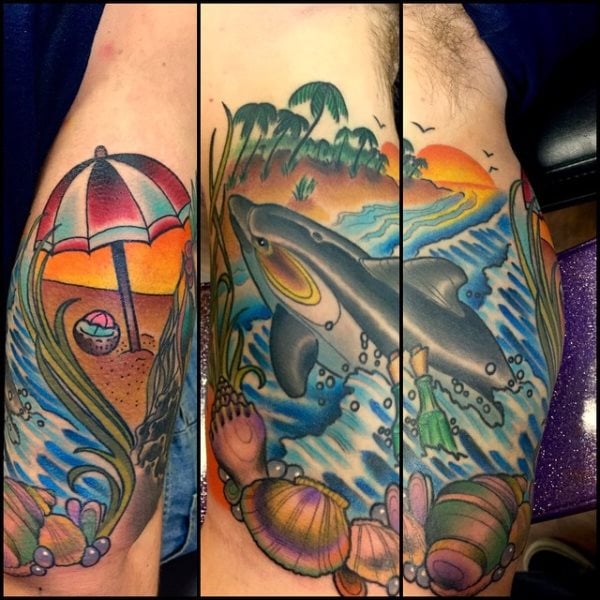 tatuaje delfin 17